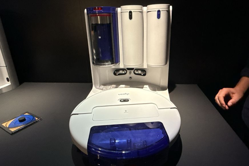 Dyson R3 Nurovi Spot+Scrub UV Ladestation mit automatischer Entleerung und Walzenreinigung